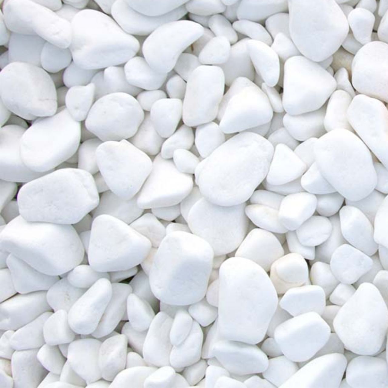 Világos kavicsok - Brilliant White - rendelj a Share On Stone webáruházból